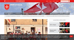 Desktop Screenshot of orderofmalta.int